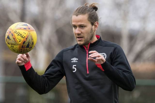 Peter Haring joined Hearts last summer on a two-year deal from the Austrian second division club SV Ried