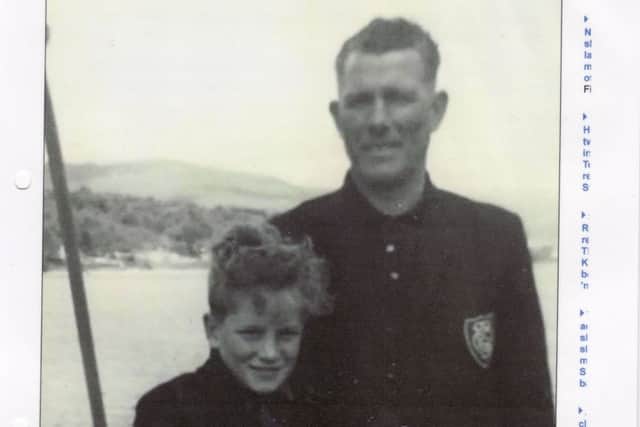 George Eckford Ponton, pictured with James Ponton.