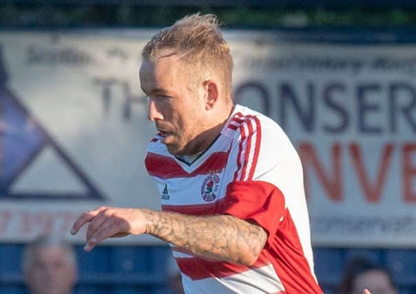 Lee Currie netted a double for Bonnyrigg