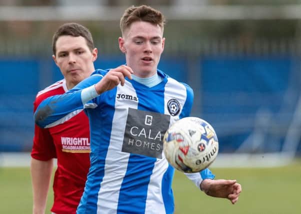 Kyle Sampson's late goal secured an unlikely point for Penicuik