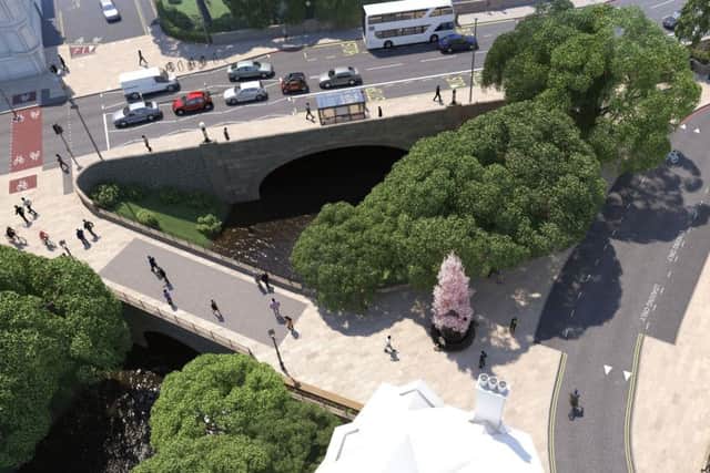 The major new cycle route will connect the Roseburn path to Leith Walk via the city centre.