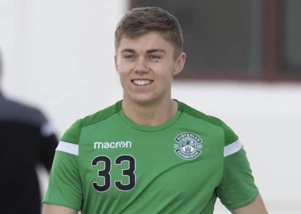 Fraser Murray is highly-regarded at Easter Road