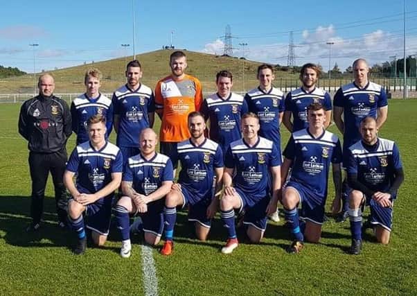 Tranent FC won their first trophy since reforming in 2014