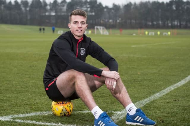 Conor Shaughnessy says he is learning all the time at Hearts