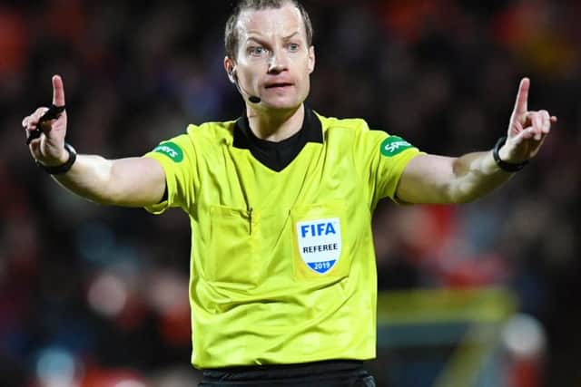 Willie Collum will take charge of Saturday's derby