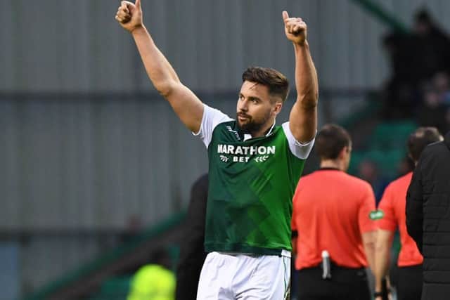 Hibs defender Darren McGregor. Picture: SNS