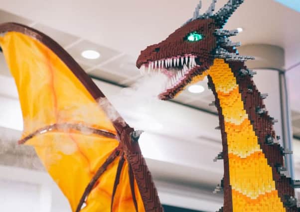 An 8ft Lego dragon will be appearing. Pic: contributed