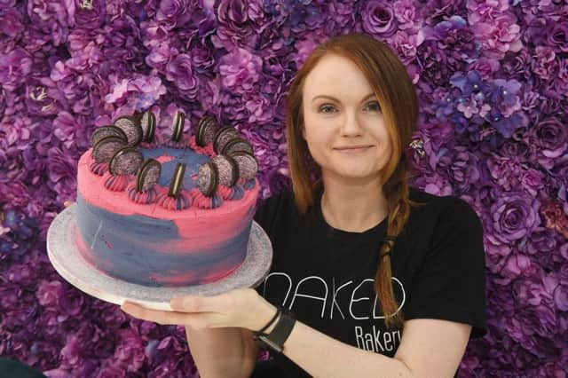 Louise Nicholson, owner of Naked Bakery on Hill Street who supply vegan cakes to The Dome. Pic: Greg Macvean