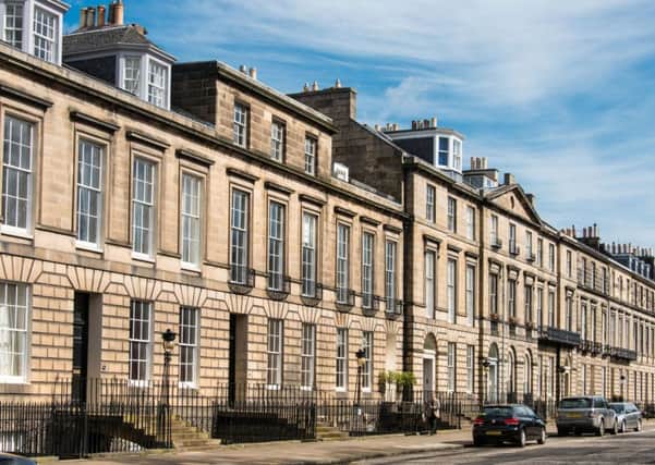 Properties in Edinburgh's EH3 postcode, which includes Heriot Row in the New Town, were among the most desirable amongst international buyers. PIC: Contributed.