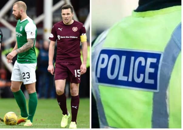 Police have urged fans to behave at the Edinburgh derby.