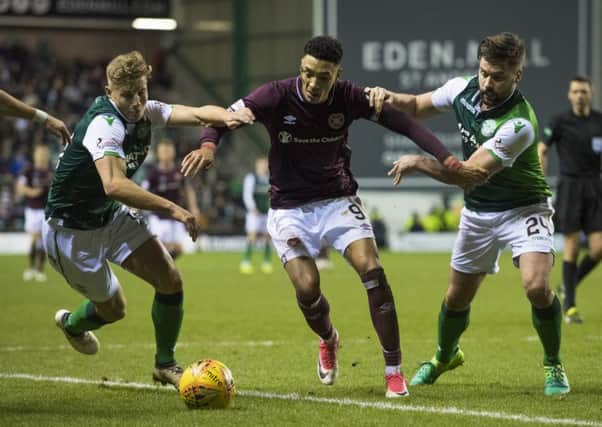 Hearts and Hibs clash in the third Edinburgh derby of the season. Picture: SNS Group