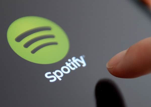 Streaming services such as Spotify have played havoc with music retail sector. Picture: PA
