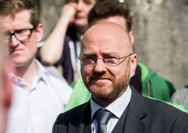 Patrick Harvie of the Scottish Greens has been pressing Nicola Sturgeon about her plans for a second indyref (Picture: John Devlin)