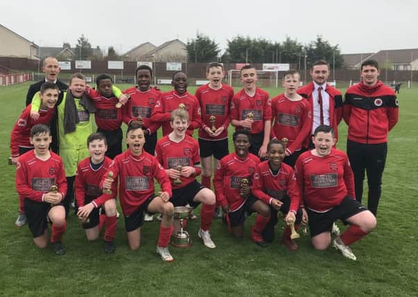 Craigroyston Under-13s got off to a great start at New Dundas Park before going on to lift the trophy