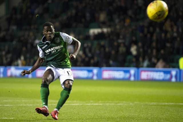 Thomas Agyepong is keen to play a part in the remainder of the season. Picture: SNS Group
