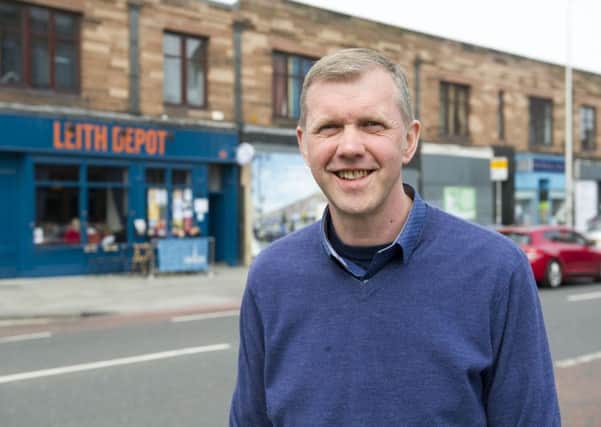Leith Walk's new councillor Rob Munn (Picture: Ian Rutherford)
