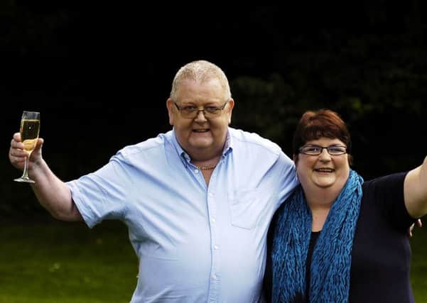 Colin and Christine Weir back in 2011. Picture: Phil Wilkinson/TSPL