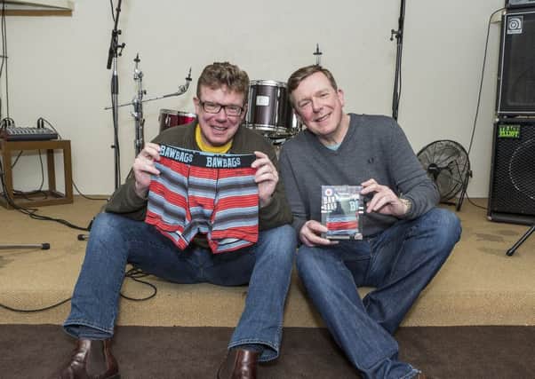 The Proclaimers with some of the Teenage Cancer Trust Bawbags