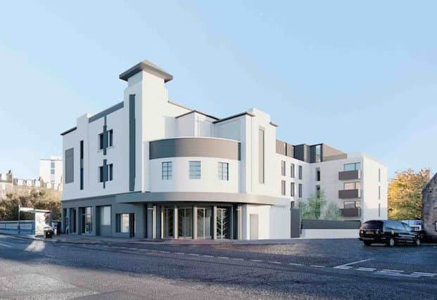 Artist impression of the redeveloped State cinema which will feature 36 Scandinavian-style flats. Picture: Glencairn Properties/ISA Architects