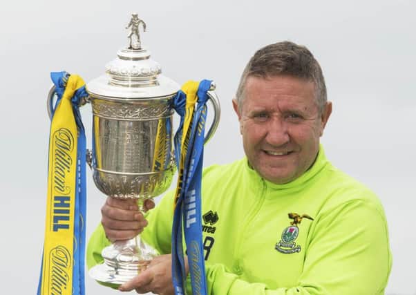 John Robertson's Inverness will take on Hearts at Hampden on Saturday
