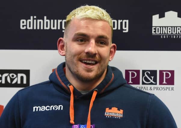 Matt Scott spent over five months out with a concussion injury but is now back in action for Edinburgh