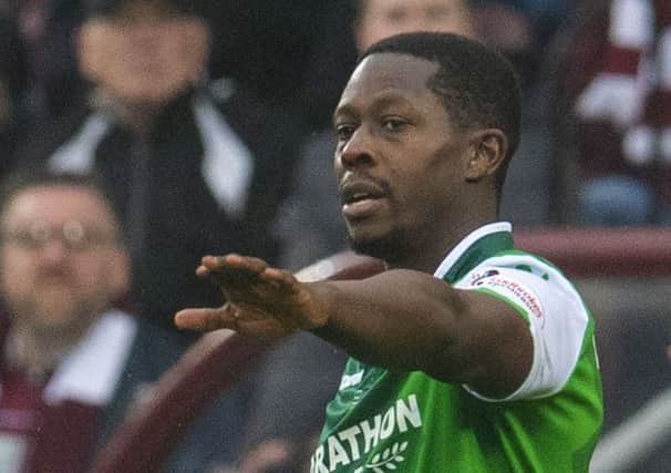Marvin Bartley was the target of racist abuse at Tynecastle