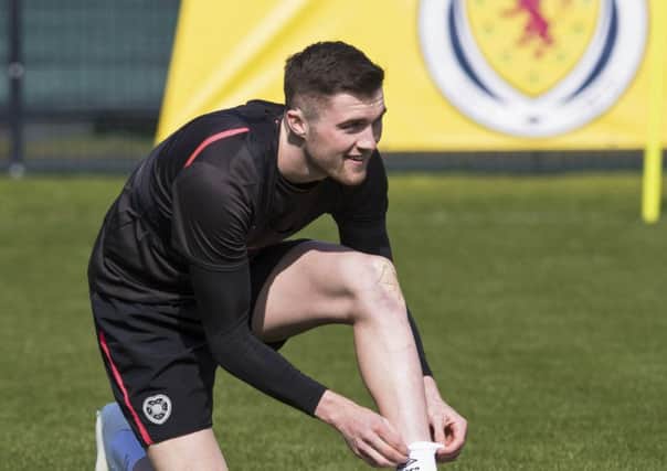 Hearts defender John Souttar is eyeing a trip to Hampden. Pic: SNS