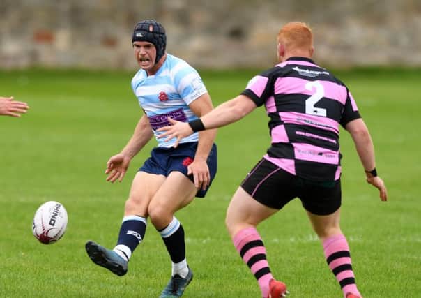 Jamie Sole and Edinburgh Accies are looking forward to the Melrose Sevens. Pic: SNS