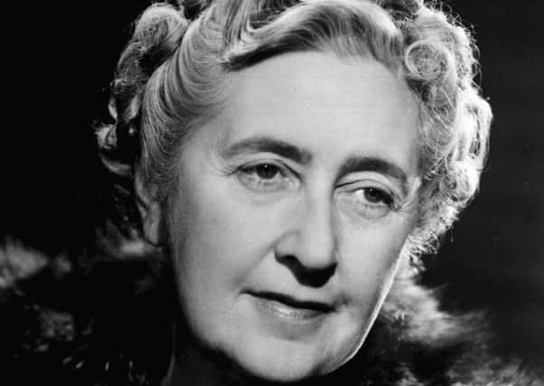 Novelist Agatha Christie.