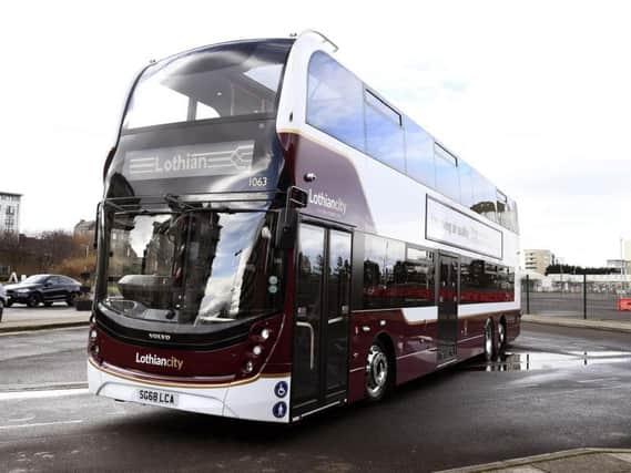Lothian's new 100-seater bus