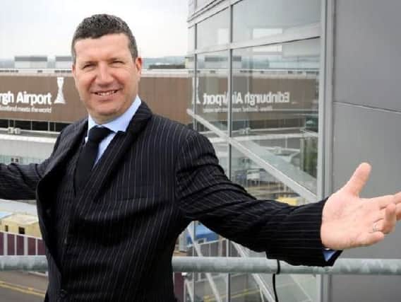 Edinburgh Airport chief executive Gordon Dewar. Picture: Jane Barlow