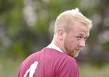 Tadg Moriarty scored for Newcraighall Leith Vics