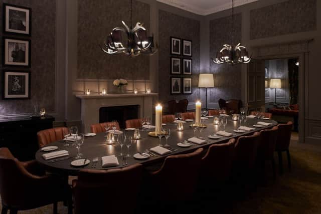 The dining room. Pic: contributed