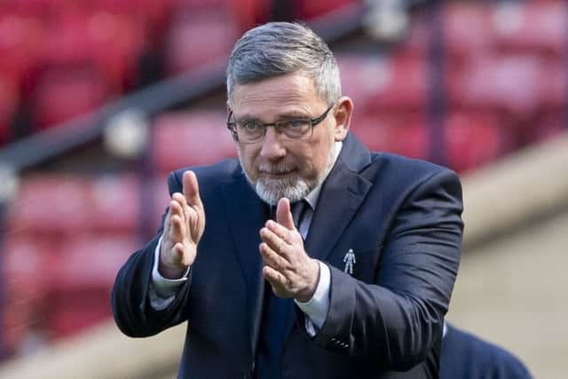 Hearts manager Craig Levein