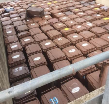 Midlothian council's Brown Bin Mountain