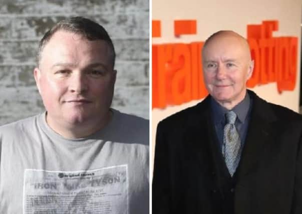 Irvine Welsh (right) has said goodbye to his "amazing friend" Bradley Welsh.