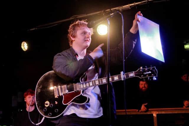 Lewis Capaldi at the Belle Angele