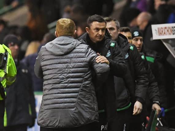 Paul Heckingbottom will face Neil Lennon this weekend. Picture: SNS