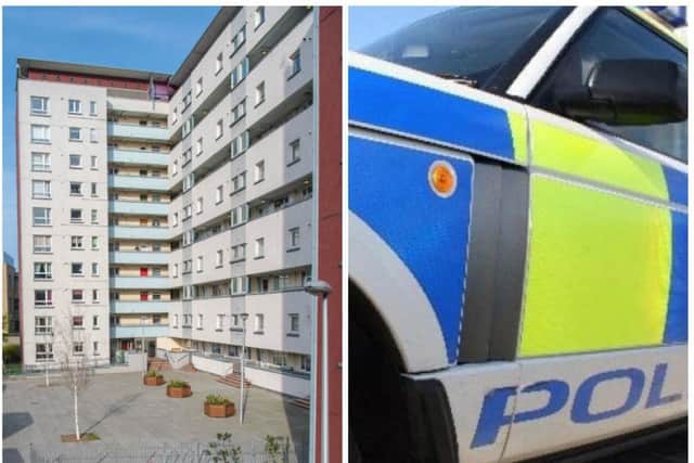 Police were called to a property on Dumbiedykes Road on Friday morning.