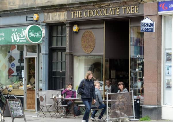 The Chocolate Tree in Bruntsfield. Pic: Neil Hanna