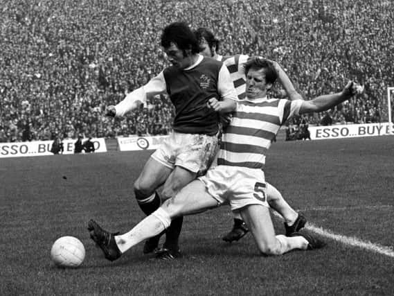Billy McNeill in action against Hibs. Picture: SNS