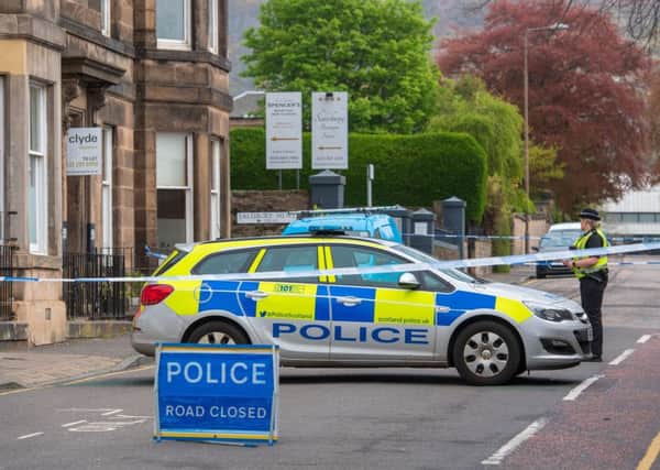 Police Scotland said Mr Barr was found critically injured on Salisbury Road. Picture: TSPL
