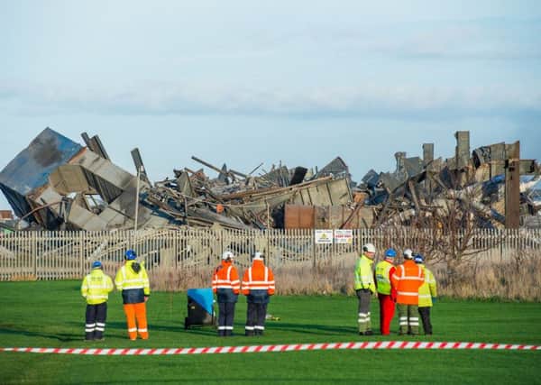 Demolition at Cockenzie Power Station. Pic: Ian Georgeson