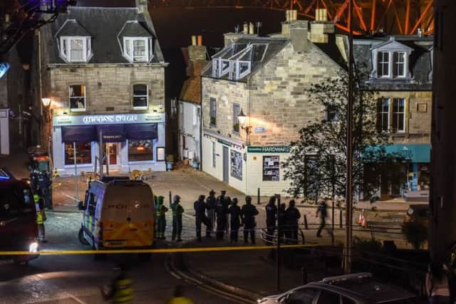 Emergency services were called to the scene. Picture: Gavin Craigie