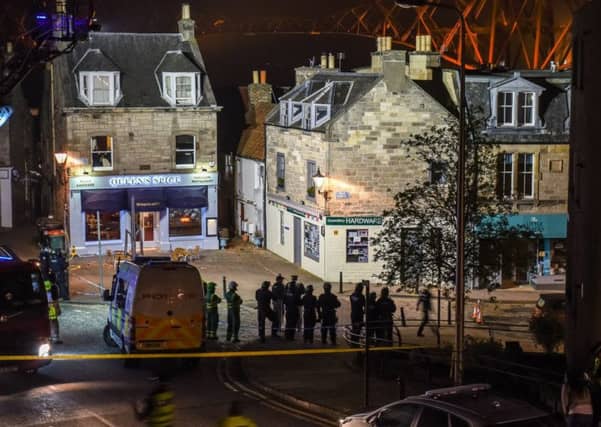 Emergency services were called to the scene. Picture: Gavin Craigie