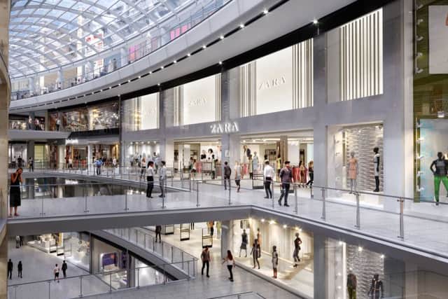Zara is among the first retail names to be revealed for the one billion pound St James development. It will take up 37,000 sq ft of store space over three floors. Pic: Edinburgh St James