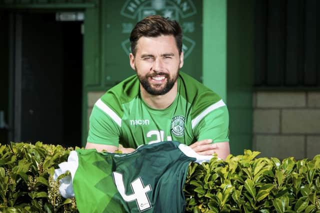 Darren McGreggor has blossomed since joining Hibs