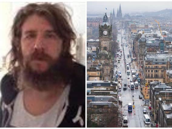 William Robinson has been seen on CCTV in the Princes Street area