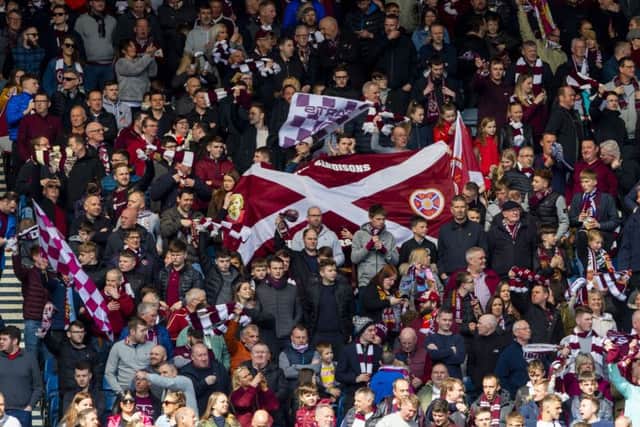 Hearts fans bought more than half the club's Scottish Cup final allocation in an eight-hour period. Picture: SNS Group