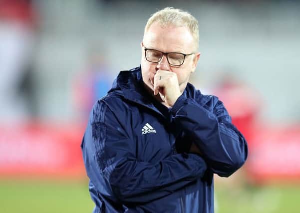 Alex McLeish was sacked as Scotland boss after poor results. Former USA coach Bruce Arena is interested in the job. Picture: Adam Davy/PA Wire